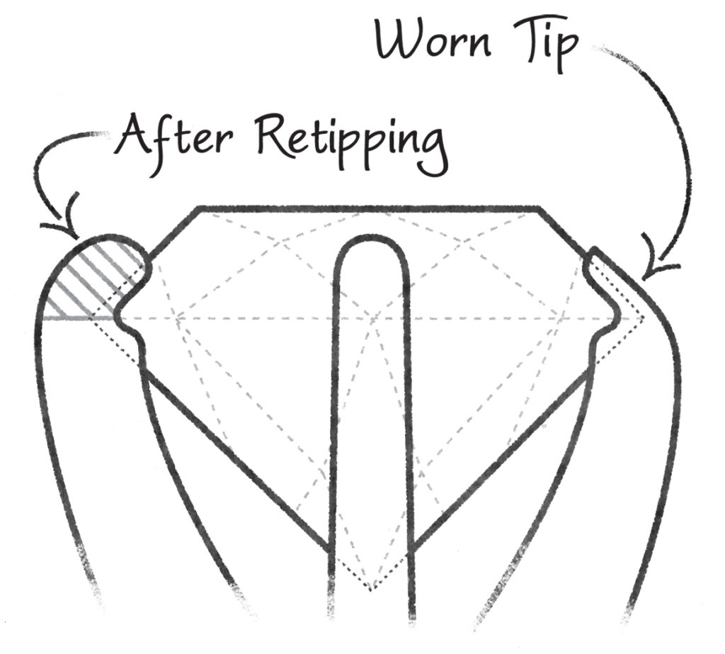 repairing gemstone and diamond rings