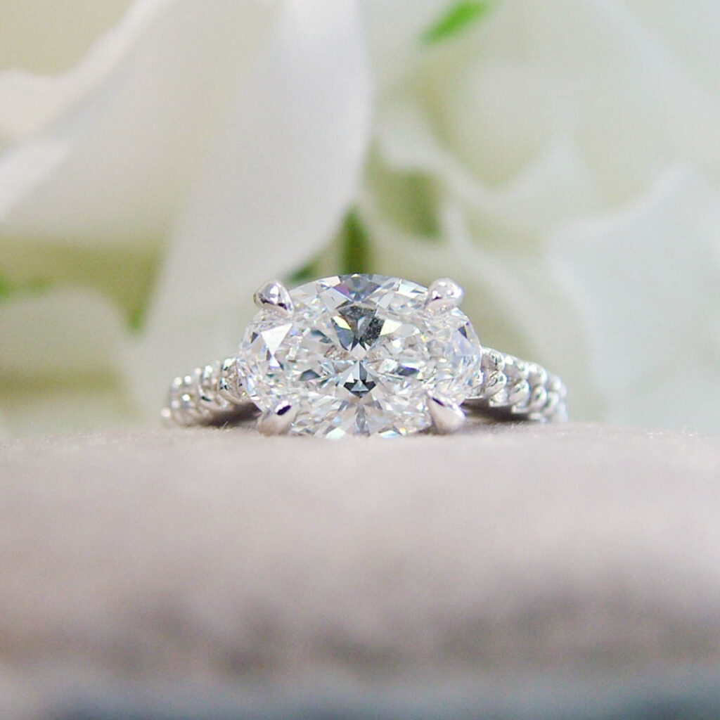 oval engagement ring shape