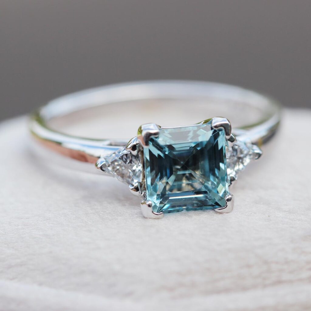 princess cut engagement ring shape