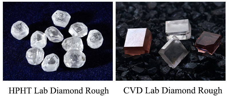 HPHT Lab Diamonds and CVD Lab Diamonds