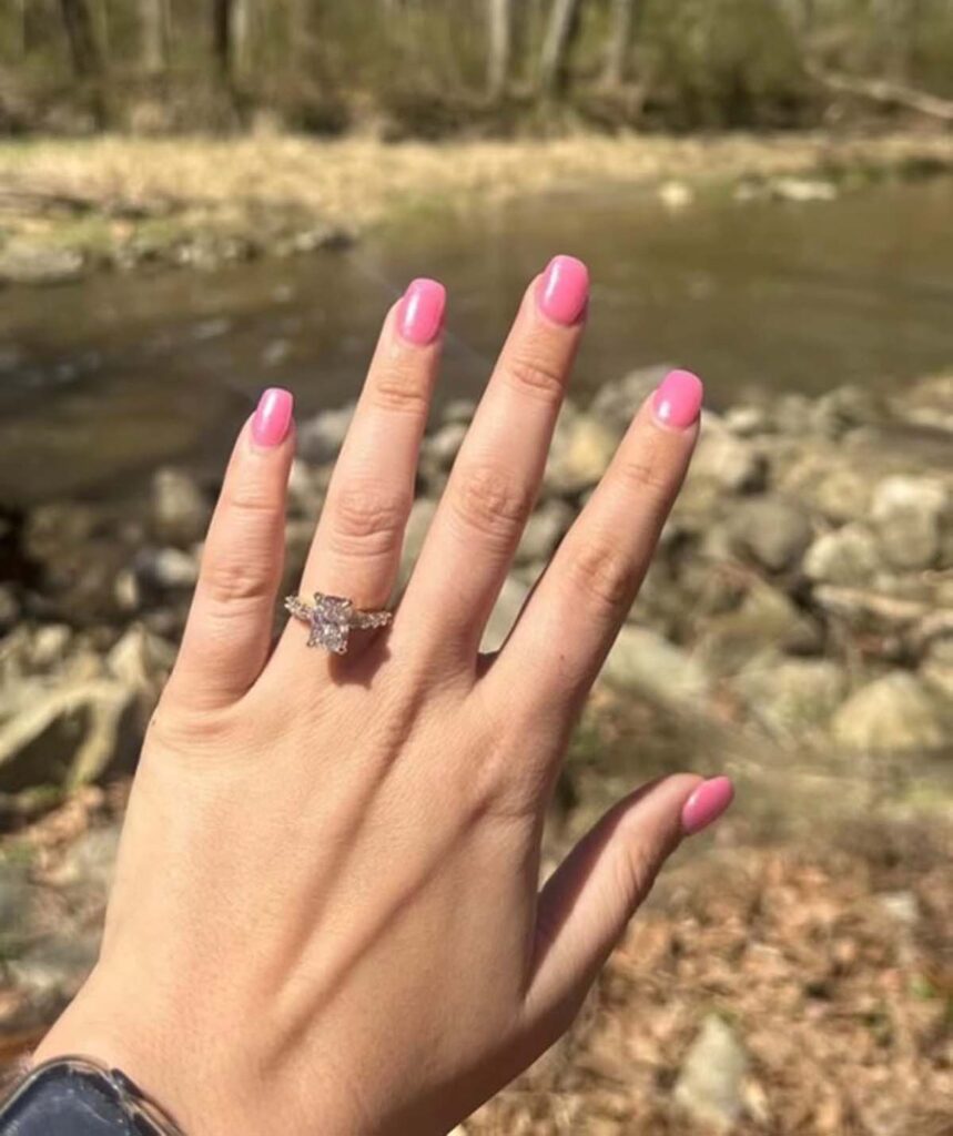 radiant cut engagement rings