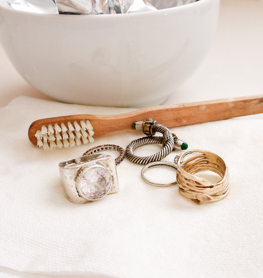 how to clean diamond earrings